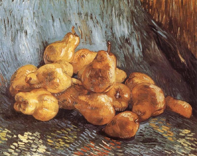 Vincent Van Gogh Still life tiwh Pears (nn04) oil painting picture